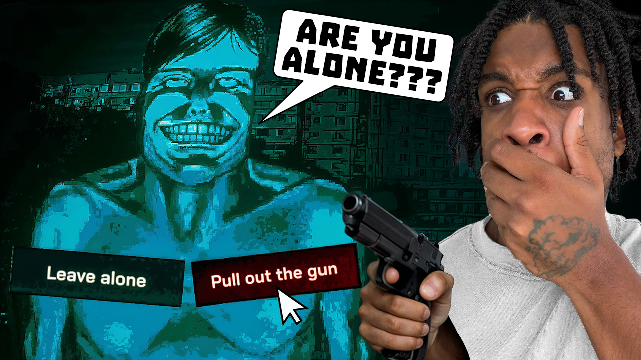 Yoyo horror game 'Are you alone?' reaction thumbnail