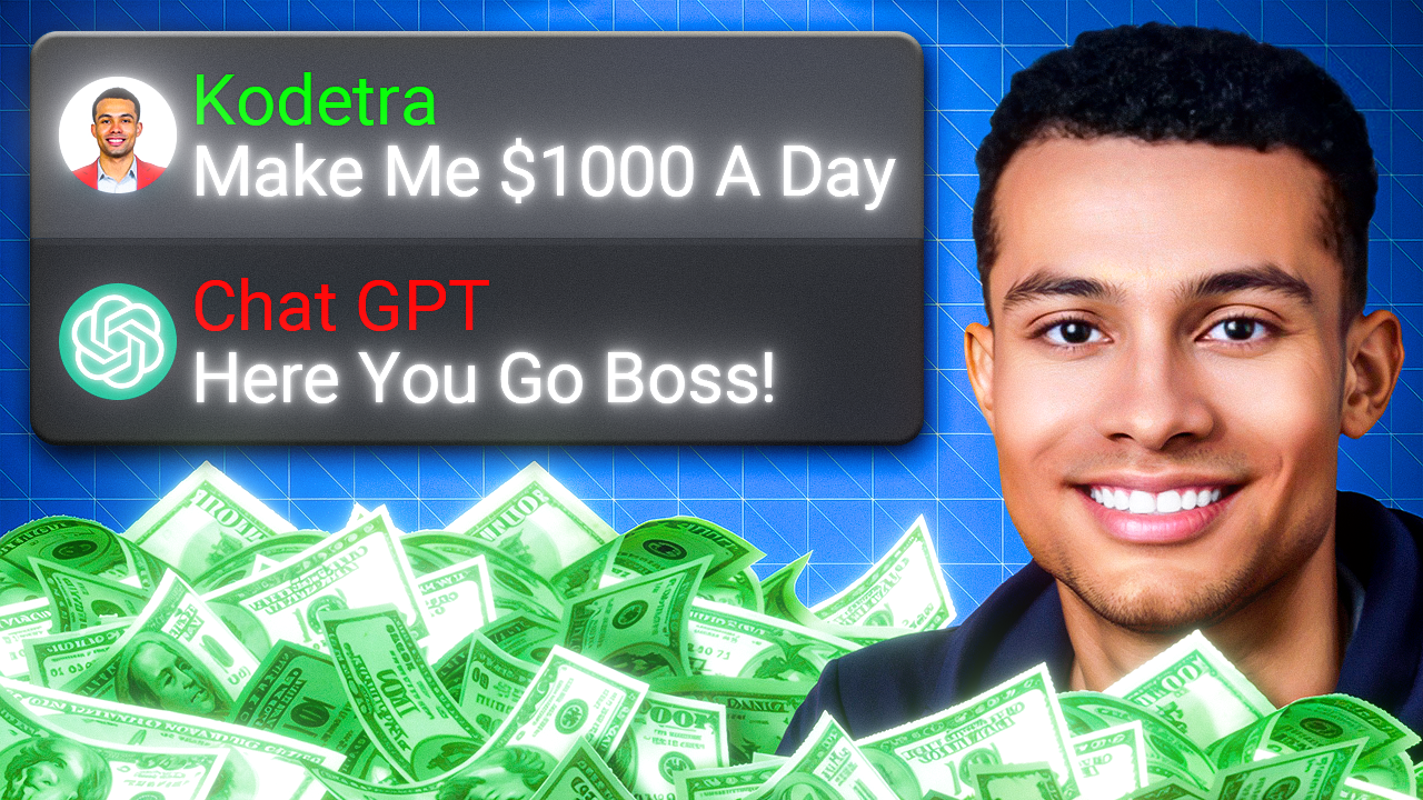 Kodetra ChatGPT $1000 a day thumbnail